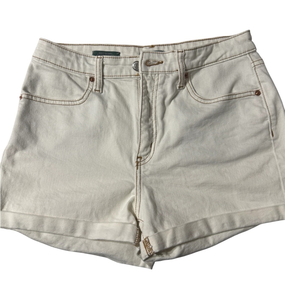 Wild Fable Cream Jean Shorts